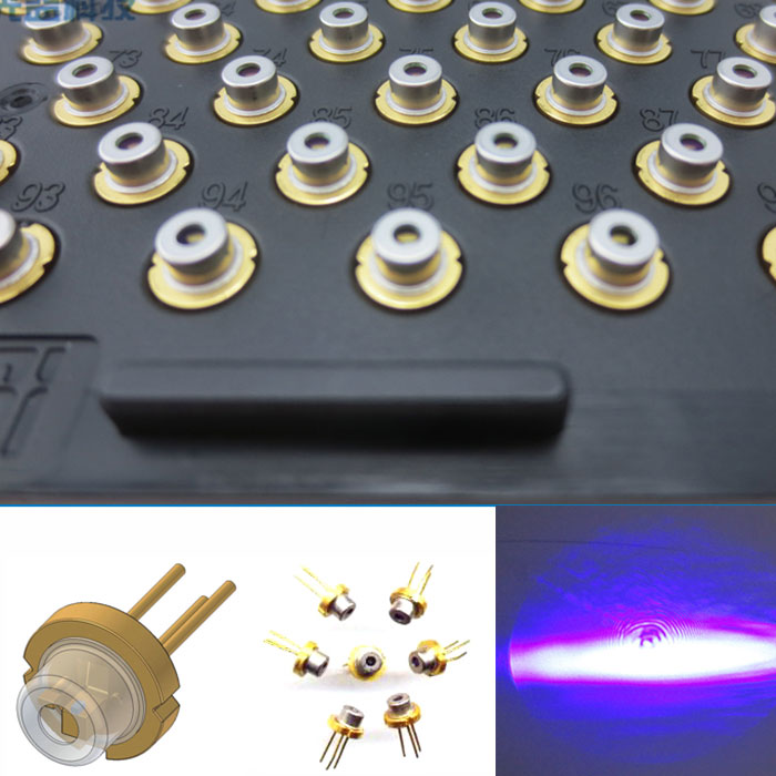 450nm 100mW Laser Diode Blue Laser Beam TO-18 Φ5.6*10mm - Click Image to Close